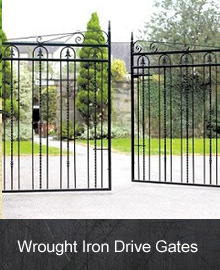 View our Wrought Iron Driveway Gates for sale