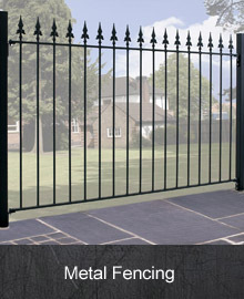 View our Wrought Iron Fencing for sale