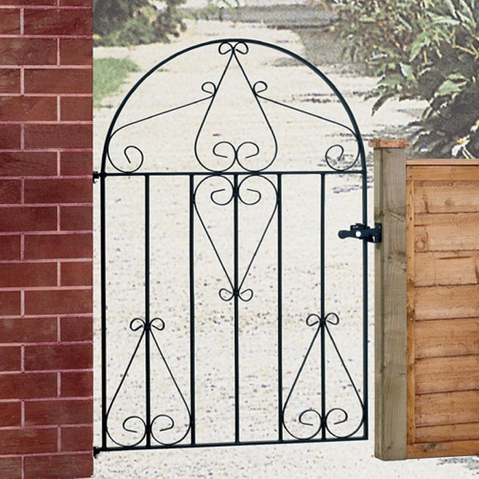 Classic low bow garden gate