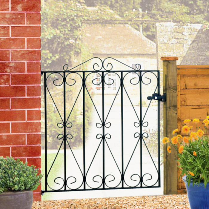 Regent wrought iron garden gate