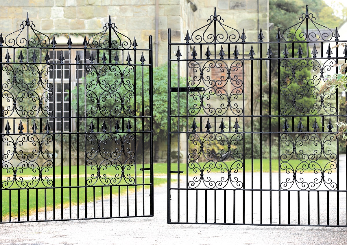 heavy duty wrought iron gates