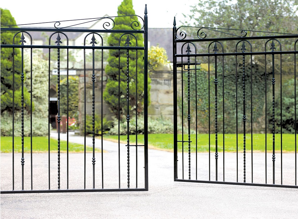 Windsor Wrought Iron Style Estate Gates